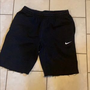 Nike Cut Off Sweat Shorts